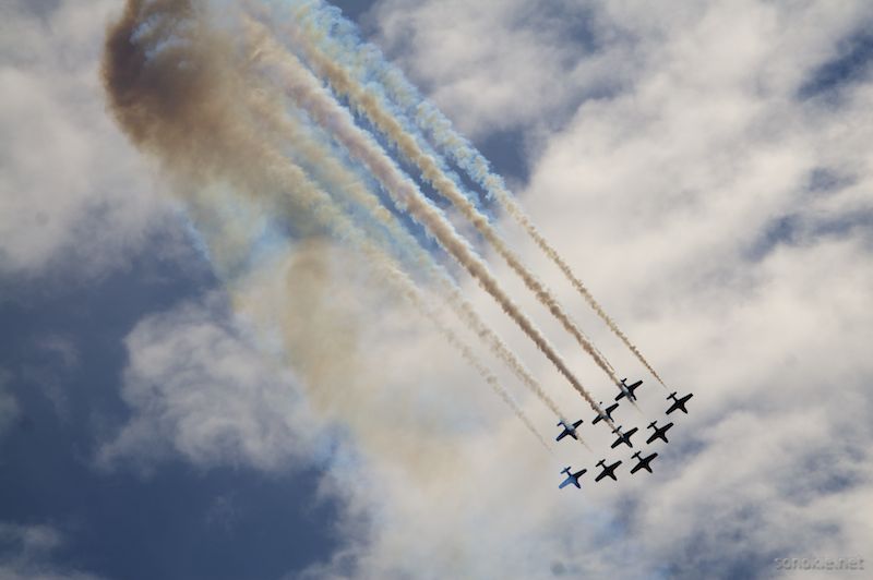 nine planes
