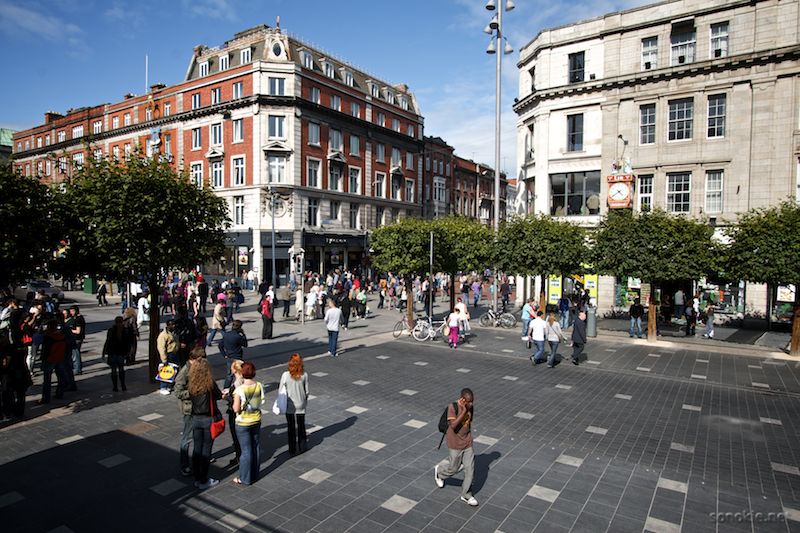 walking the streets of dublin