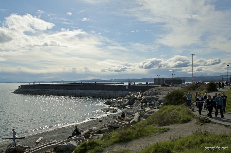 breakwater clouds