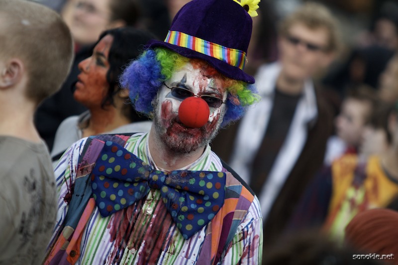 evil clown