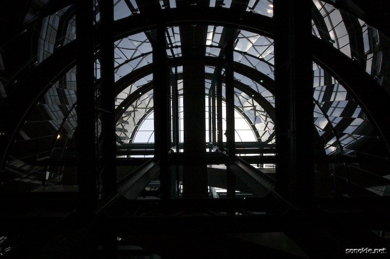 glass and steel abstract