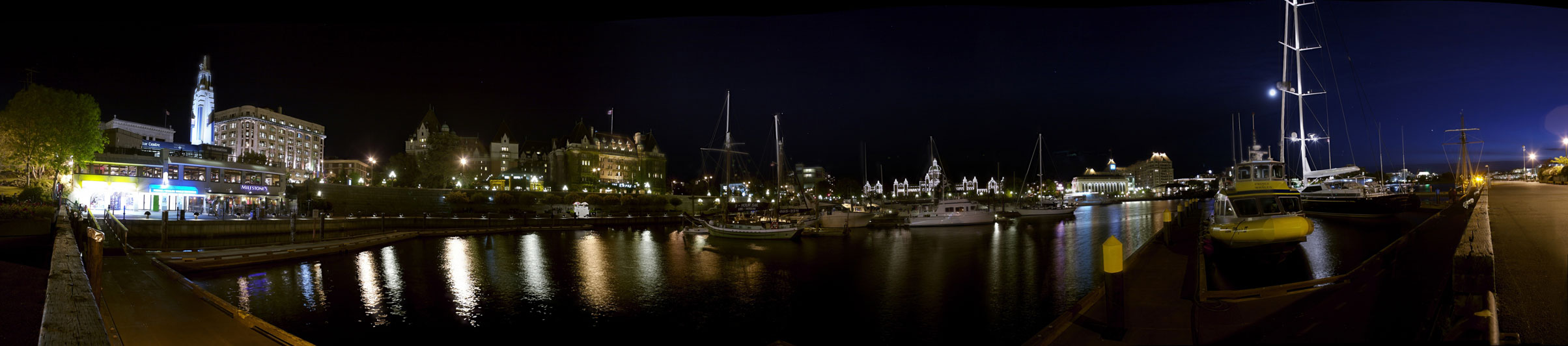 victoria harbour panorama